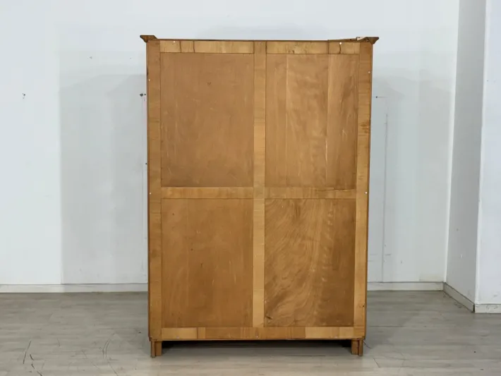 Pamono Vintage Art Deco Linen Wardrobe Discount