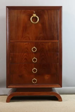 Pamono Vintage Art Deco Secretaire, 1930s Best