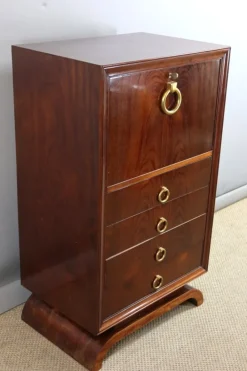 Pamono Vintage Art Deco Secretaire, 1930s Best