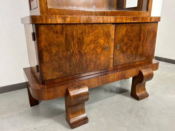 Pamono Vintage Art Deco Showcase, 1930s New