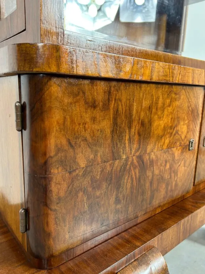 Pamono Vintage Art Deco Showcase, 1930s New