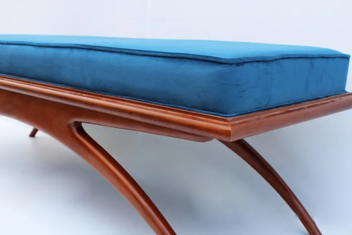 Pamono Vintage Art Deco Style Bench Hot