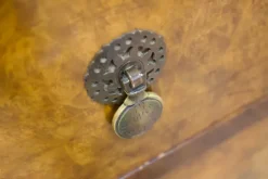 Pamono Vintage Art Deco Style Walnut Tallboy Linen Cabinet, 1950s Clearance