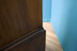 Pamono Vintage Art Deco Style Walnut Tallboy Linen Cabinet, 1950s Clearance