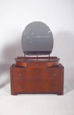 Pamono Vintage Art Deco Walnut Dressing Table, 1920s Clearance
