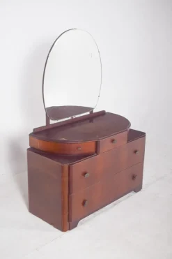 Pamono Vintage Art Deco Walnut Dressing Table, 1920s Clearance