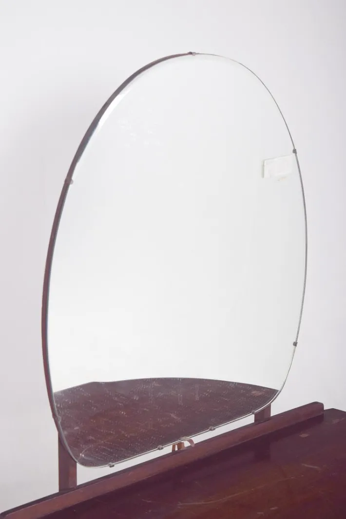 Pamono Vintage Art Deco Walnut Dressing Table, 1920s Clearance