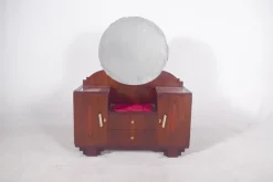 Pamono Vintage Art Deco Walnut Dressing Table, 1920s Online