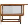 Pamono Vintage Art Deco Walnut Serving Cart, 1930s Online