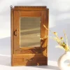 Pamono Vintage Art Deco Wooden Cabinet with Mirror, 1930s Discount
