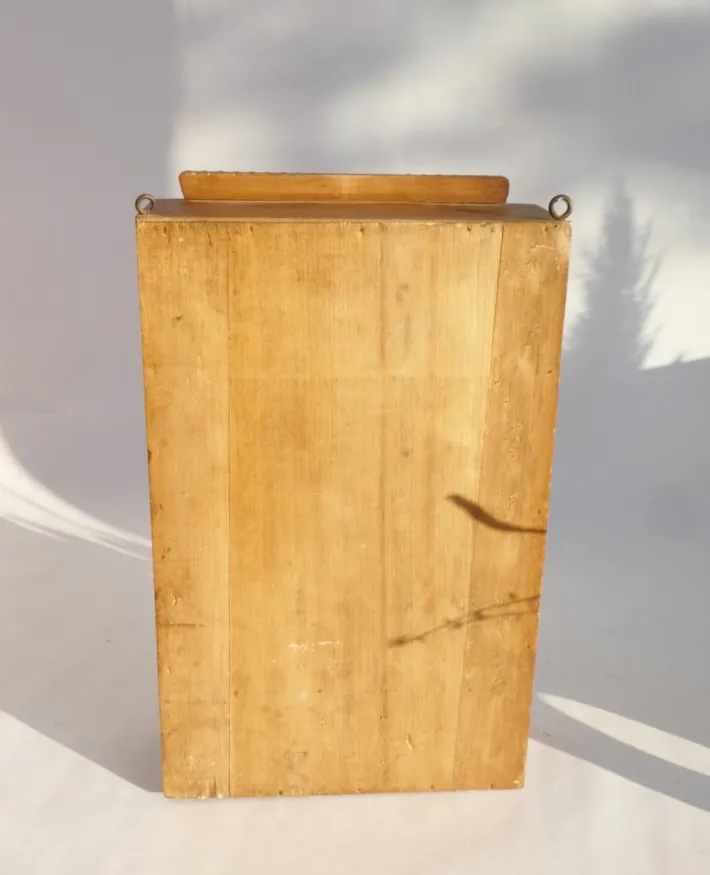 Pamono Vintage Art Deco Wooden Cabinet with Mirror, 1930s Discount