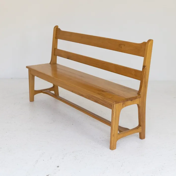 Pamono Vintage Ash Wood Benches, Set of 2 Best