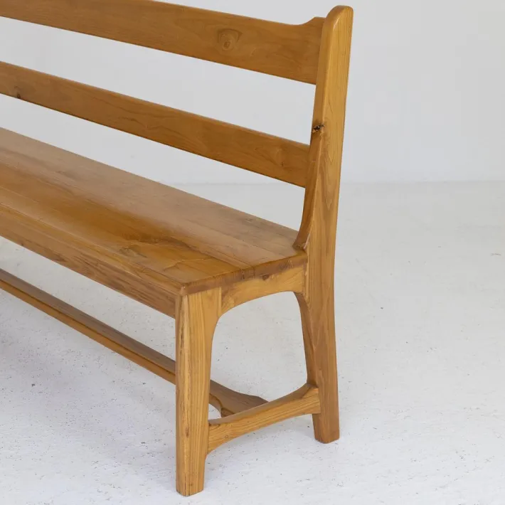 Pamono Vintage Ash Wood Benches, Set of 2 Best