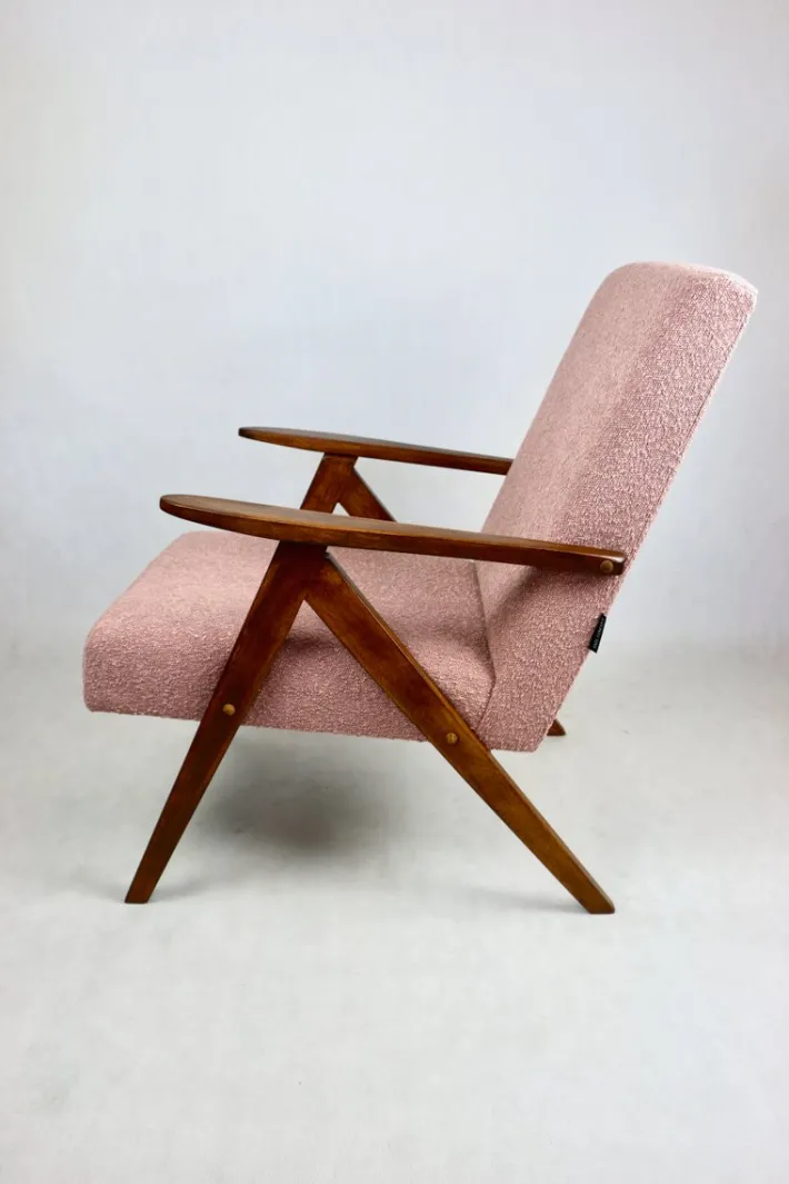 Pamono Vintage B-310 VAR Armchair in Pink Bouclé, 1970s Outlet