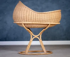 Pamono Vintage Baby Cradle by Elin & Jarl Heger, 1960s Sale