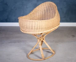 Pamono Vintage Baby Cradle by Elin & Jarl Heger, 1960s Sale