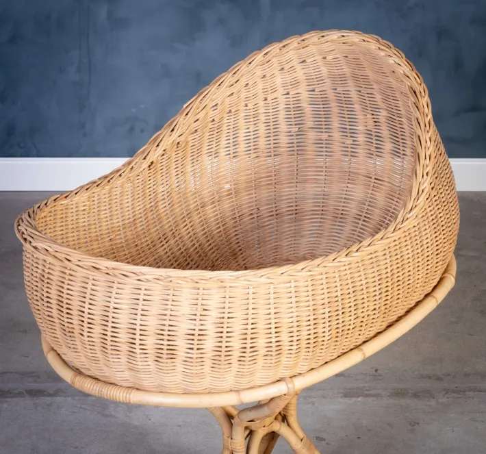 Pamono Vintage Baby Cradle by Elin & Jarl Heger, 1960s Sale