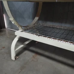 Pamono Vintage Baker's Table with Iron Base and Beech Top Discount