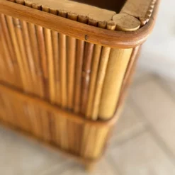 Pamono Vintage Bamboo Chest by Audoux Minnet, 1950s Hot