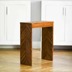 Pamono Vintage Bamboo Console Table Outlet