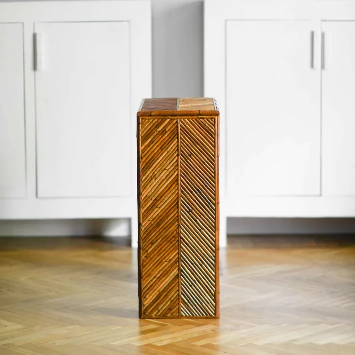 Pamono Vintage Bamboo Console Table Outlet