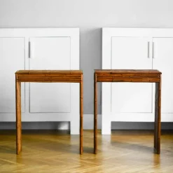 Pamono Vintage Bamboo Console Table Outlet