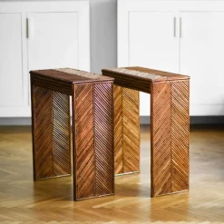Pamono Vintage Bamboo Console Table Outlet