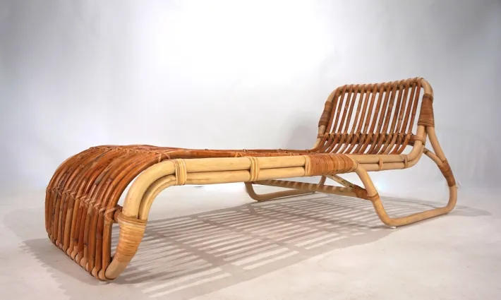 Pamono Vintage Bamboo Daybed, 1970 Online