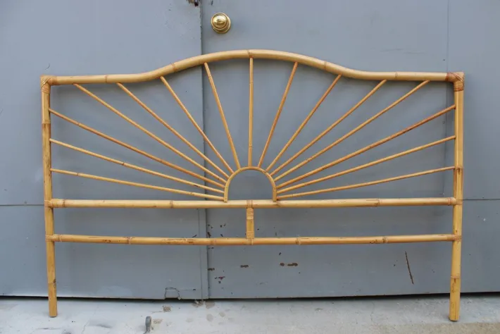 Pamono Vintage Bamboo Headboard, 1950 Discount