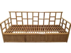 Pamono Vintage Bamboo Living Room Set from Vivai Del Sud, 1960s, Set of 3 Hot