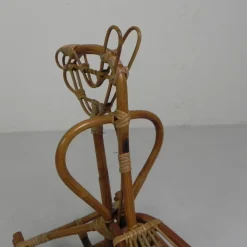 Pamono Vintage Bamboo Rocking Horse, 1960s Discount