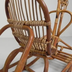 Pamono Vintage Bamboo Rocking Horse, 1960s Discount