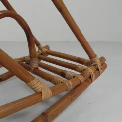 Pamono Vintage Bamboo Rocking Horse, 1960s Discount