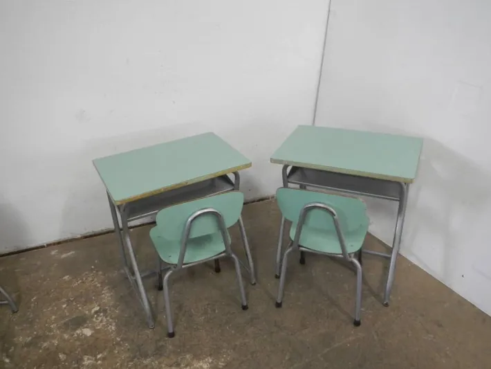 Pamono Vintage Banquetti School, 1970s, Set of 2