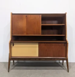 Pamono Vintage Bar Cabinet by Oswald Vermaercke, 1950s