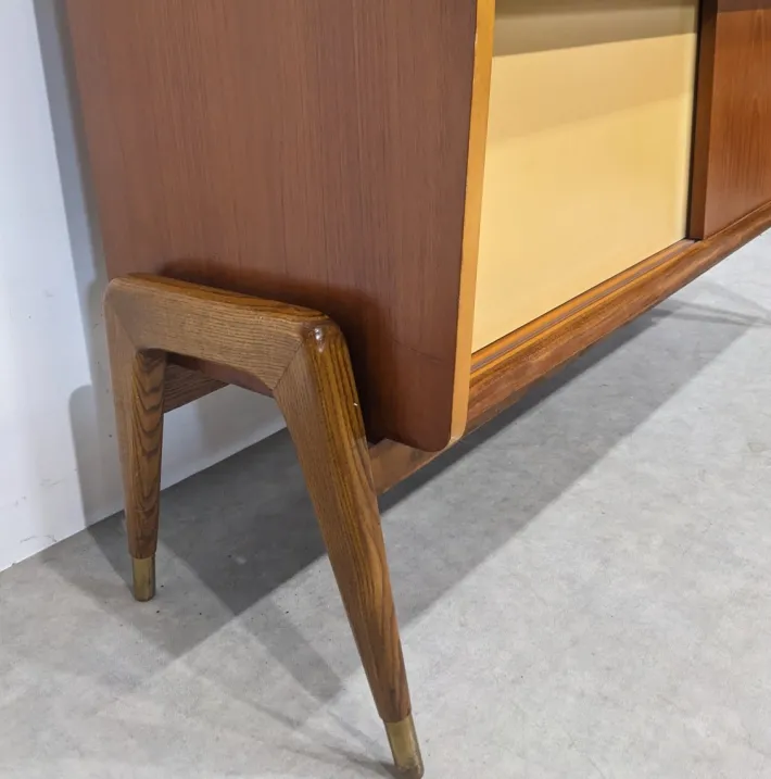 Pamono Vintage Bar Cabinet by Oswald Vermaercke, 1950s
