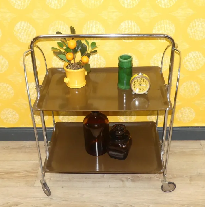 Pamono Vintage Bar Cart from Bremshey & Co., 1960s Best