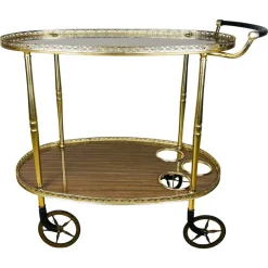 Pamono Vintage Bar Cart from M.B., Italy, 1960s Outlet