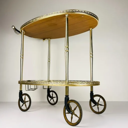 Pamono Vintage Bar Cart from M.B., Italy, 1960s Outlet