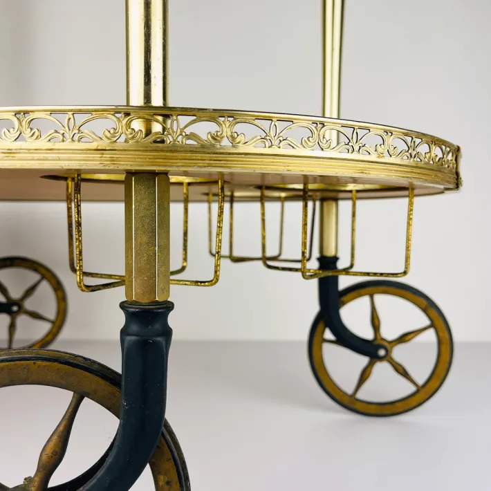 Pamono Vintage Bar Cart from M.B., Italy, 1960s Outlet