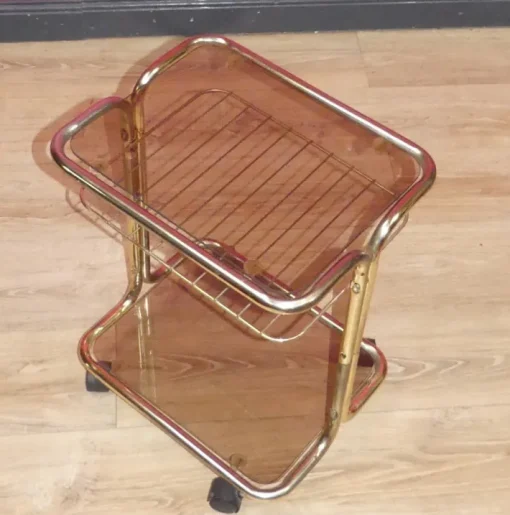 Pamono Vintage Bar Cart Table, 1970s New