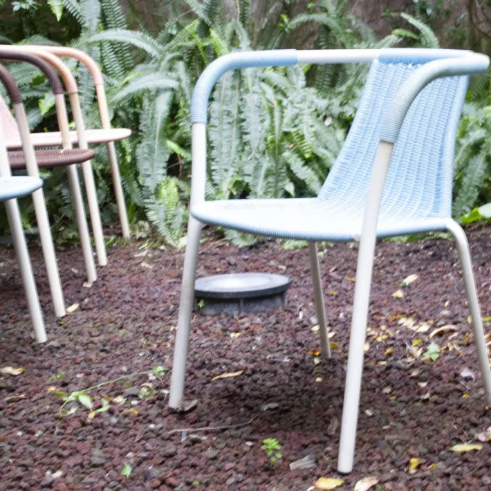 Pamono Vintage Bar Chairs in Tubular Steel, Plastic & Lacquered Metal, 1960s, Set of 5 Sale