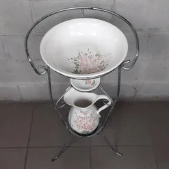 Pamono Vintage Basin with Pitcher, 1950s, Set of 2 Discount