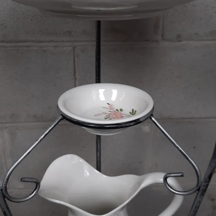 Pamono Vintage Basin with Pitcher, 1950s, Set of 2 Discount