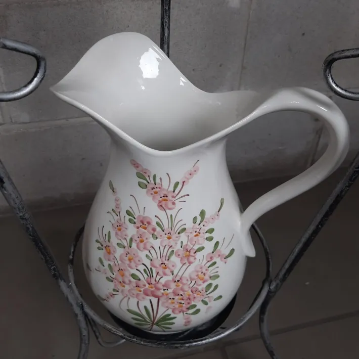 Pamono Vintage Basin with Pitcher, 1950s, Set of 2 Discount