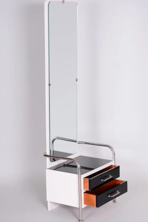 Pamono Vintage Bauhaus Black & White Dressing Table from Vichr, 1930s Sale