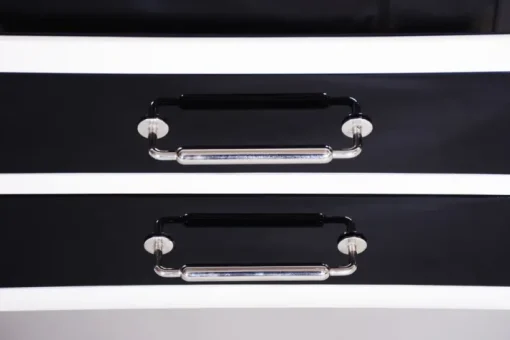 Pamono Vintage Bauhaus Black & White Dressing Table from Vichr, 1930s Sale