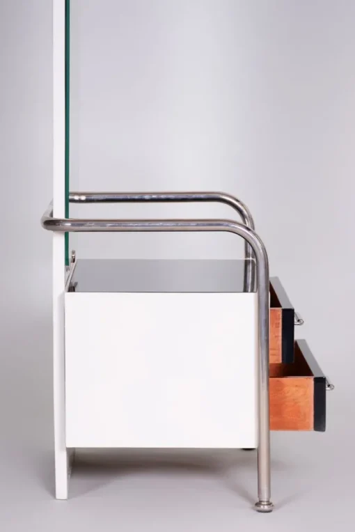 Pamono Vintage Bauhaus Black & White Dressing Table from Vichr, 1930s Sale
