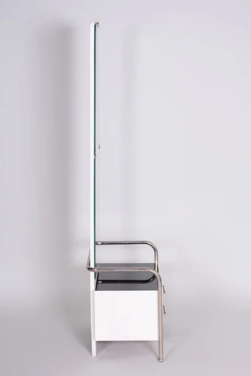 Pamono Vintage Bauhaus Black & White Dressing Table from Vichr, 1930s Sale