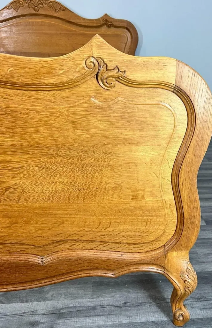 Pamono Vintage Bed Frame in Oak Clearance